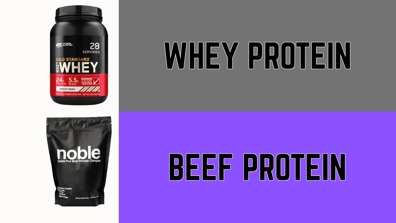 Read more about the article Whey Protein vs Beef Protein: Which is the Best Protein In 2025